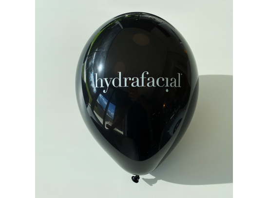 Ballon Hydrafacial zwart ( 25 stuks) 